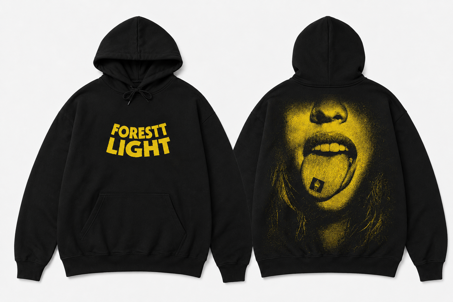 Moletom Forestt Light — frente e costas