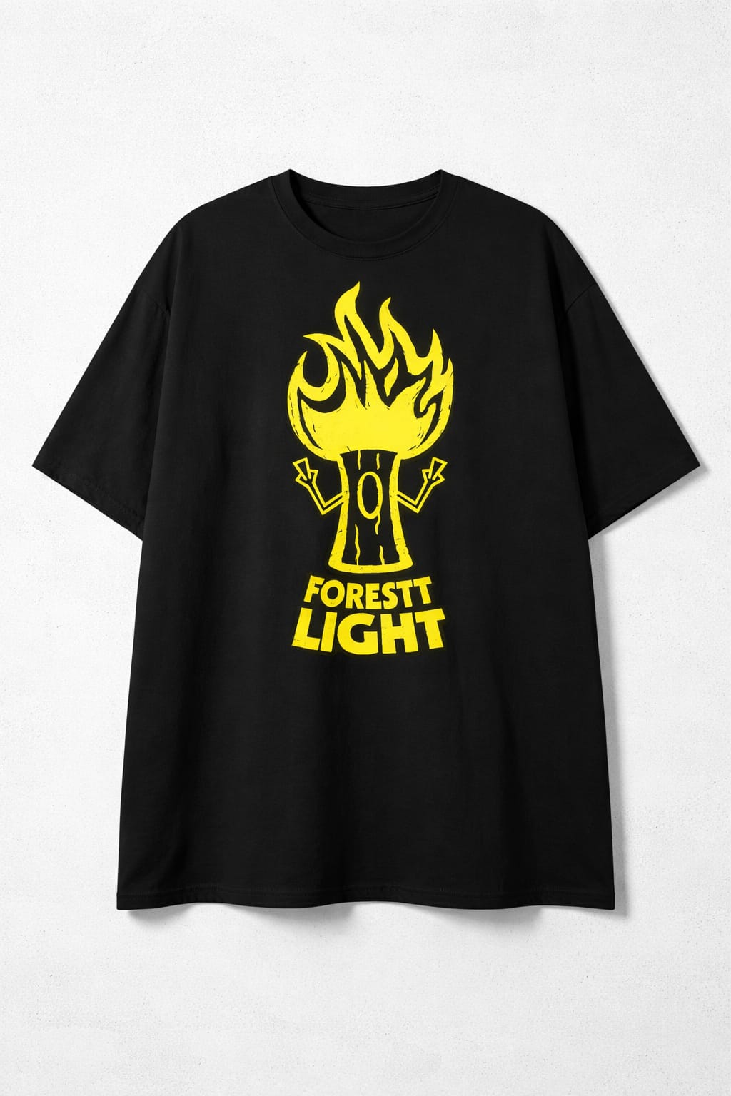 Camiseta oversized Forestt Light — frente